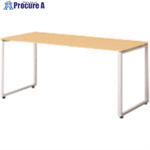 PLUS 632180)SQ デスク(配線口付)SQ-W166H WM/M4 SQ-W166H WM/M4 1台 ■▼211-1568 【送料都度見積】