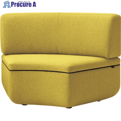 PLUS 51429)WFソファ 内Rタイプ LS-WFS1060US CPG LS-WFS1060US CPG 1台 ■▼211-1731 【送料都度見積】
