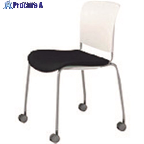 PLUS 17535)会議イス フィトナ MC-F63SEH BK MC-F63SEH BK 1台 ■▼211-2049 【送料都度見積】