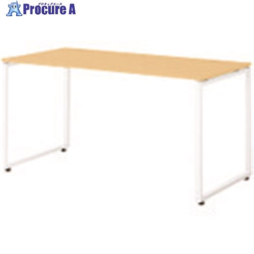 PLUS 632114)SQ 事務机(架線口付)SQ-W146H WM/W4 SQ-W146H WM/W4 1台 ■▼211-2192 【貨物輸送都度積もり書き】