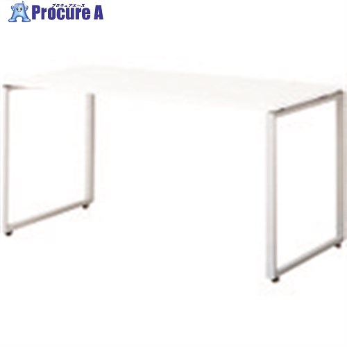 PLUS 632182)SQ 事務机(架線口付)SQ-W146H W4/M4 SQ-W146H W4/M4 1台 ■▼211-3265 【貨物輸送都度積もり書き】