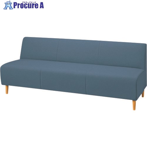 PLUS 26803)LS-L30 3人用長いす LS-L303BN BL LS-L303BN BL 1台 ■▼212-0188 【貨物輸送都度積もり書き】