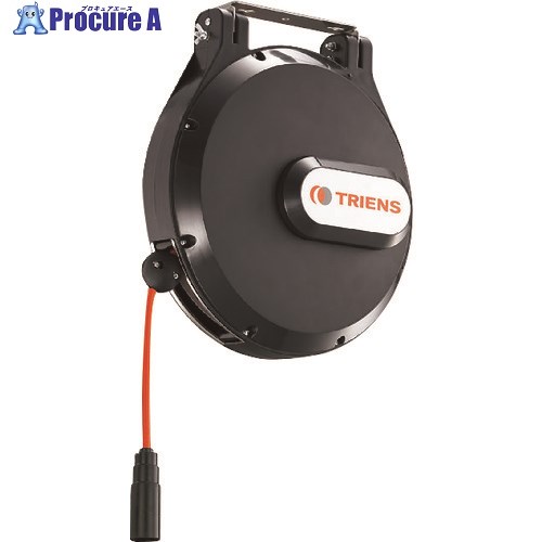 TRIENS エアーホースリール 口径6.5mm×15m 周囲の状況思ん量り型 THM-215B 1台 ■▼216-8975【代引決済不可】【貨物輸送都度積もり書き】