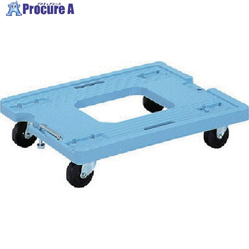 サンコー 折りたたみコンテナー用台車 802501 サンキャリーDFブルー SK802501-01 1個 ■▼216-9984 【送料都度見積】