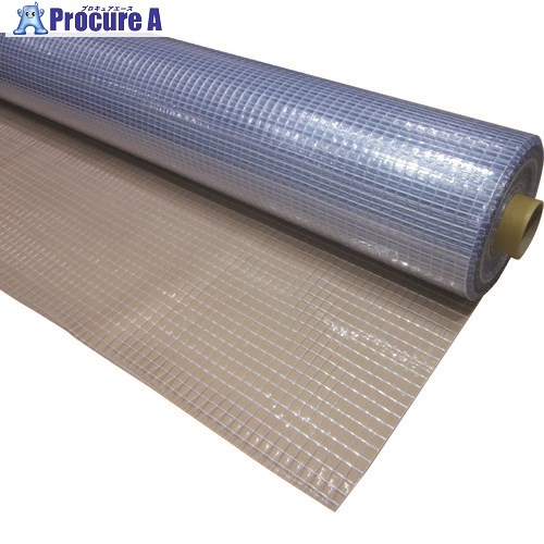 ユタカメイク 透明糸入りシート 防炎 0.55t&times;203cm&times;30m B-R803 1本 ■▼224-8331 ｜プロキュアエース