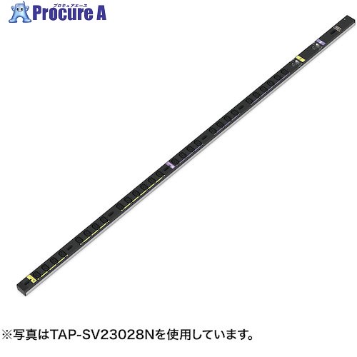 SANWA 19インチサーバーラック用コンセント 200V(30A) TAP-SV23024N 1個 ■▼249-9835 ※個人宅様送り不可