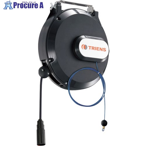 TRIENS 耐火花性ソフトホースリール 内径6.5mm×10m 環境配慮型 ブレーキ式 THS-210SFC 1台 ■▼260-7558 【送料都度見積】