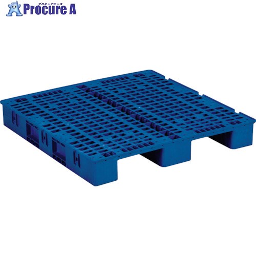 サンコー プラスチックパレット 810400 TLパレット S2-102102 SK-TL-S2-102102-BL 1枚 ■▼324-3310 【送料都度見積】|プロキュアエース