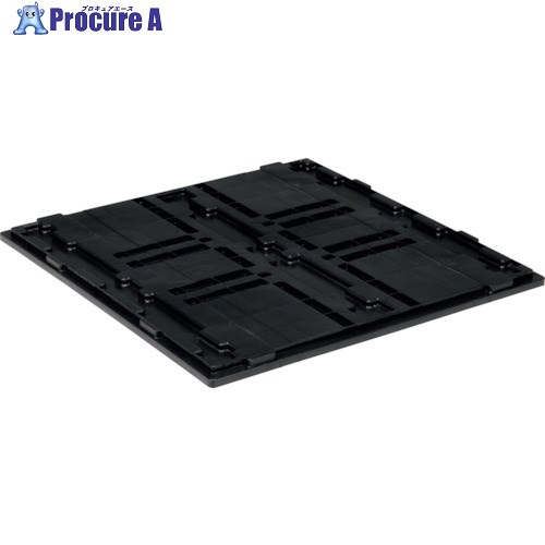サンコー リサイクルプラスチックパレットフタ 814308 N2-107107黒いこと SK-N2-107107-F-BK 1枚 ■▼347-9937 【貨物輸送都度積もり書き】