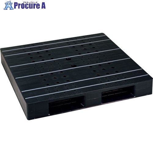 RISU リサイクルプラスチックパレット  HB-D2・1111 HBD21111BK 1個 ■▼350-7269【代引決済不可】【貨物輸送都度積もり書き】