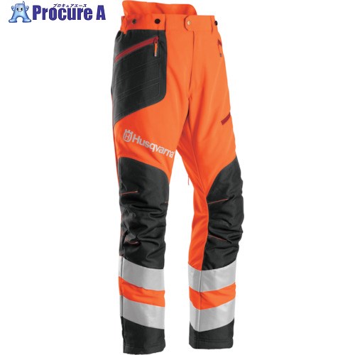 Husqvarna B＆Tズボン ハイビズ46 H597246246 1着 ■▼404-2579 【貨物輸送都度積もり書き】※人間宅様送ること不可