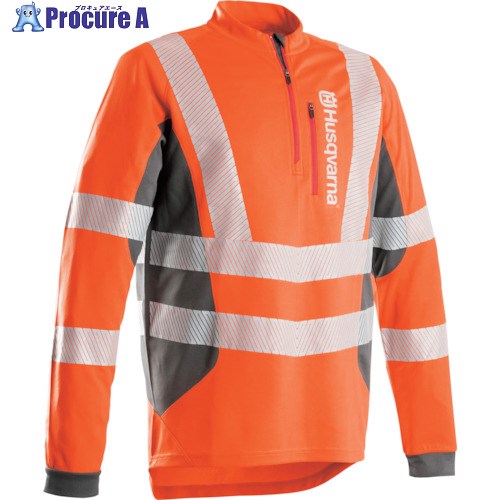 Husqvarna T-シャツ テクニカル ハイビズ(長袖)L 596303854 1着 ■▼404-2625 【送料都度見積】 ※個人宅様送り不可