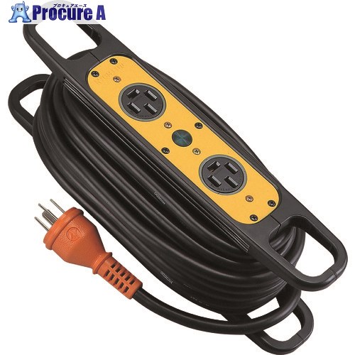 NICHIDO ハンドリール10m 三相200V極太電線 HR-E310F 1台 ■▼409-4062 【送料都度見積】｜プロキュアエース