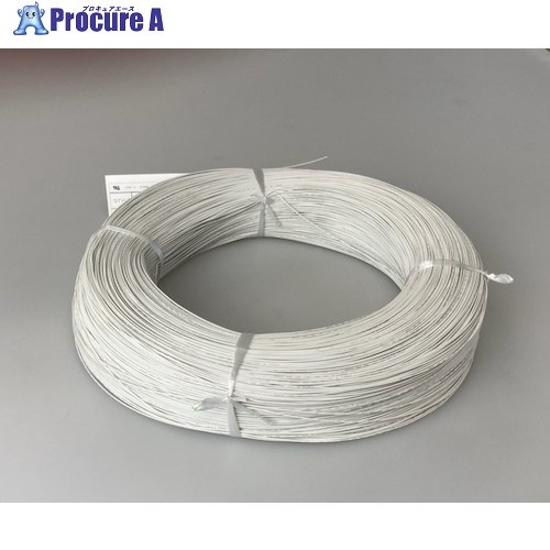 ミリオン 極細耐熱ビニル電線UL1571 白 AWG 2626 PL-106-WHITE 1束 ■▼413-2737 【送料都度見積】 10,832円