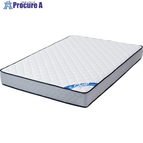 IRIS 574976 ポケットコイルマットレス 厚さ22cm ダブル ホワイト PMTS22N-D 1枚 ■▼415-0837 【送料都度見積】