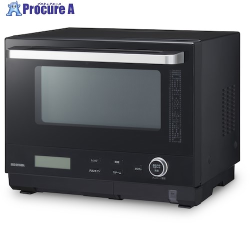 IRIS 518152 30Lタンク式スチームオーブンレンジ ブラック MS-F3001-B 1台 ■▼457-3095【送料都度見積】