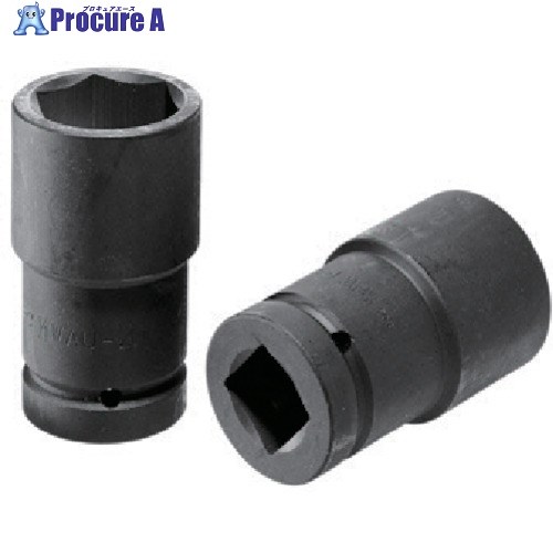 ASH インパクトレンチ用ロングソケット25.4□×35mm USL0835 1丁 ■▼816-5657 【送料都度見積】