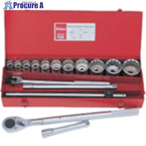 Ko-ken ソケットセット 差込角19mm 6201A 1個 ■▼853-0744
