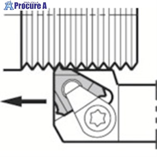 京セラ 外径ねじ切り用ホルダ KTN/KTNS (1個) 品番：KTNSR1212K-16