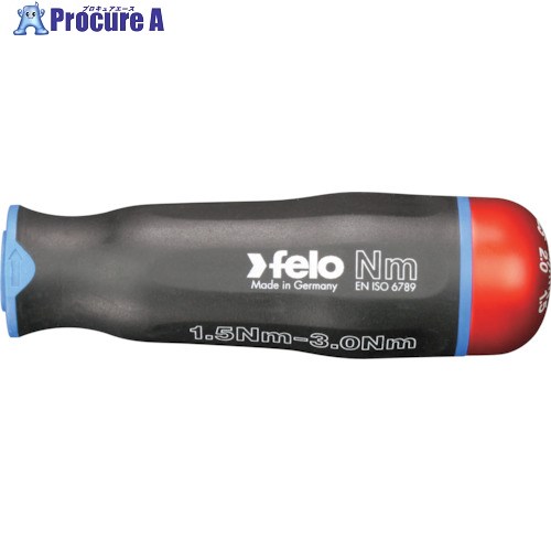 FELO Serieプレセット形トルクハンドル 1.5-3.0Nm 10000206 1本 ▼245-4888