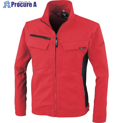 XEBEC 長袖ブルゾン1500-71-5L レッド 1500-71-5L 1着 ■▼335-5733 【送料都度見積】