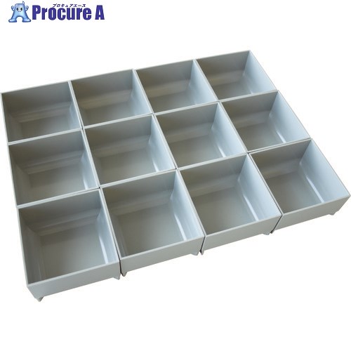 TRUSCO プロ用段積みバッグ STACK BLOCK パーツケース 420X70 Cタイプ SB-PT42B-C 1S ▼116-4246