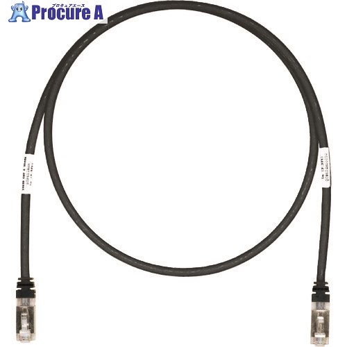 PANDUIT CAT6A/CAT6 遮蔽物パッチコード 35m 黒 STP6X35MBL STP6X35MBL 10本 ■▼195-0433 【貨物輸送都度積もり書き】