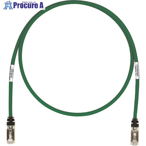 PANDUIT CAT6A/CAT6 遮蔽物パッチコード 35m 緑 STP6X35MGR STP6X35MGR 10本 ■▼195-0434 【貨物輸送都度積もり書き】