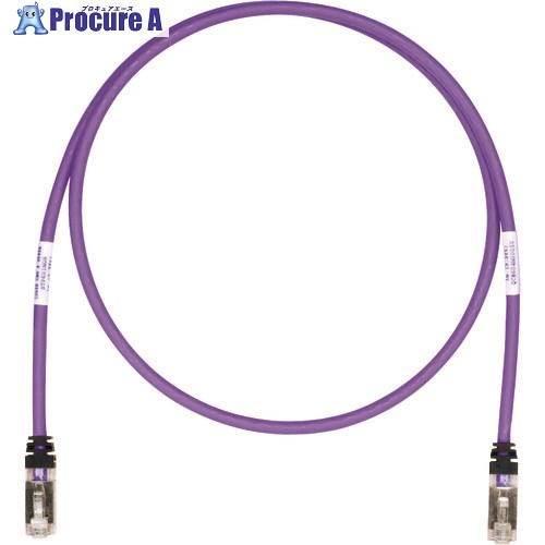 PANDUIT CAT6A/CAT6 遮蔽物パッチコード 35m 紫 STP6X35MVL STP6X35MVL 10本 ■▼195-0437 【貨物輸送都度積もり書き】
