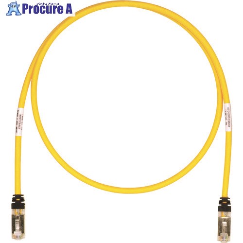 PANDUIT CAT6A/CAT6 遮蔽物パッチコード 35m 黄 STP6X35MYL STP6X35MYL 10本 ■▼195-0438 【貨物輸送都度積もり書き】