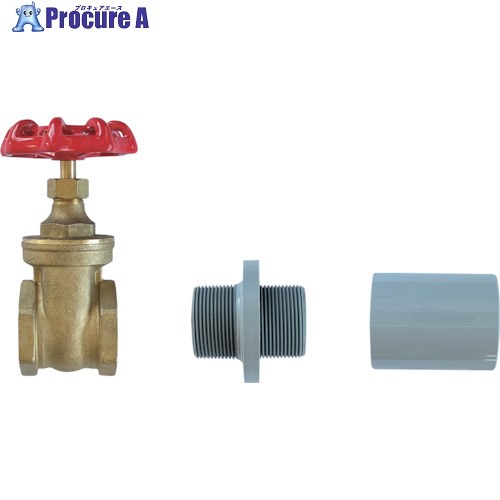 SUIKO スイコーローリータンクドレンバルブセット(40A) SUIKO_DRAIN_SET_40A 1個 ■▼245-7446 【貨物輸送都度積もり書き】※人間宅様送ること不可