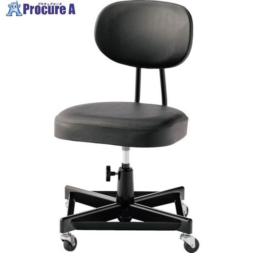 ノーリツ 工具皿付チェア 背付き T-160TT 1脚 ■▼384-2105 ※個人宅様送り不可
