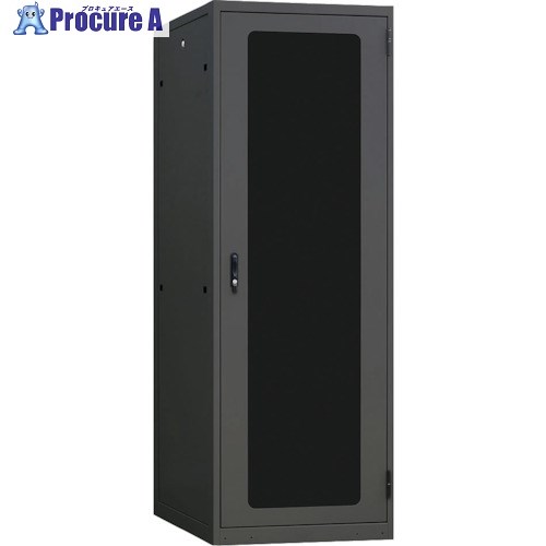 摂津金属工業 ネットワークラック SNR2シリーズ ブラック 700×1250×800 SNR2-25U7080NB 1台 ■▼405-8452 【代引決済不可】【送料都度見積】