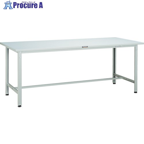 TRUSCO 軽荷重作業台(300kg)AE型 1500X600XH740 基本タイプ ホワイト色 SAE-1560 W 1台 ■▼454-6512