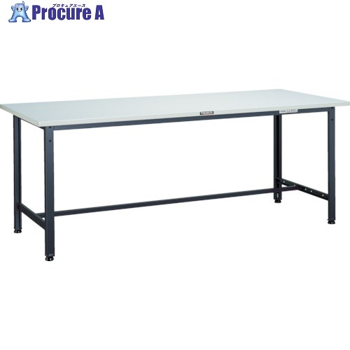 TRUSCO 軽荷重作業台(300kg)AE型 1800X600XH740 基本タイプ ダークグレー色 SAE-1860 DG 1台 ■▼454-6717
