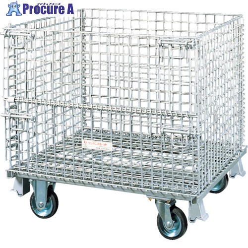 サンキン メッシュ調色板 150粍キャスター付 1500×1100×1200 SCS-6S 1台 ■▼459-4924 ※車上乗り合い船