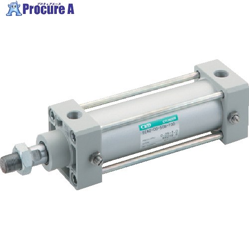 CKD セレックスシリンダ支持金具ナシ SCA2-00-100B-50 1個 ■▼582-3161 【送料都度見積】