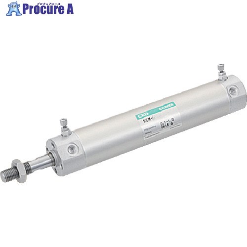 CKD スーパーマイクロシリンダ支持金具ナシ SCM-00-100B-50 1個 ■▼582-8546 【送料都度見積】