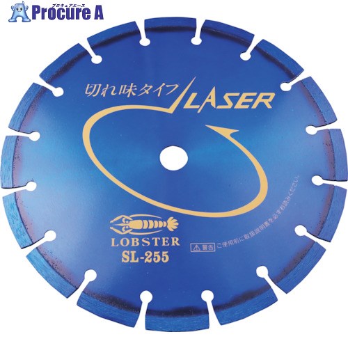 エビ 金剛石截断機 レーザ(乾式) 258粍 穴径20粍 SL255-20 1枚 ■▼750-9031 【貨物輸送都度積もり書き】 ●YA513