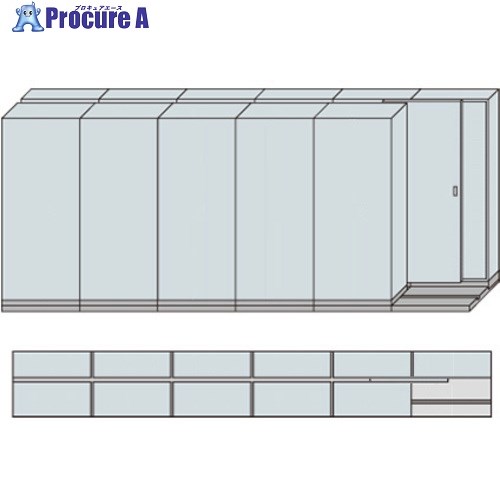 NAIKI 並行民族大移動2列6連軍事基地書き割り MCW-2621-AC-W 1台 ■▼681-0290 ※人間宅様送ること不可