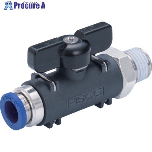 PISCO ボールバルブSUS304 ストレート BVC60-1002SUS 1個 ■▼527-2449 【送料都度見積】