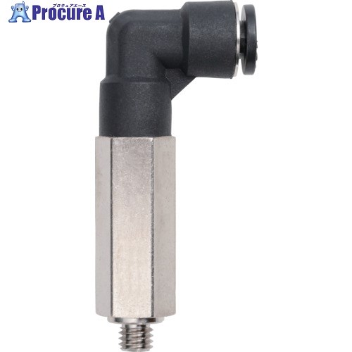 潤工社 ワンタッチ継手Mシリーズ ロングエルボ 6mm M5 PLLM-6-M5-PM 50個 ■▼572-4483 【送料都度見積】 12,847円