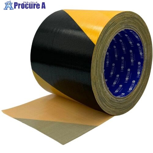 ホリコー 虎柄磁気テープ 虎布磁気テープ 100mm×25m NT-031-100 18巻 ■▼679-6387 【貨物輸送都度積もり書き】