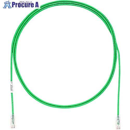 PANDUIT 種別6細径パッチコード 20m 緑 UTP28SP20MGR UTP28SP20MGR 10本 ■▼195-0543 【貨物輸送都度積もり書き】 PCアクセサリー-ケーブル
