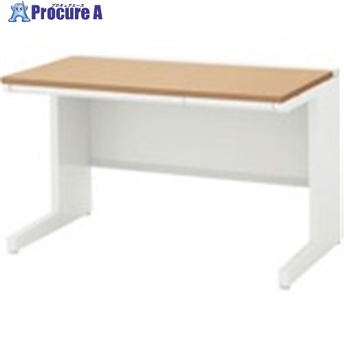 ウチダ SCAENA/平デスク SKL107H(引出付) OW/NF 5-110-3564 1台 ■▼432-5255 【送料都度見積】｜プロキュアエース