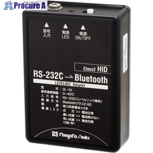 SK 高精度デジタル水準器 レベルニック用 無線アダプタ DL-EX 1個 ■▼631-4815
