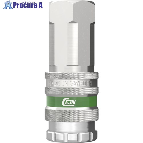 CEJN シリーズ341カップリング NPT1/4メネジ 10-341-1402 10個 ■▼634-0889 【送料都度見積】
