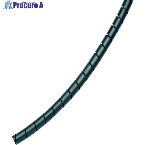 PANDUIT スパイラルラッピング ポリエチレン 耐候性黒 T50F-TL0 T50F-TL0 1巻 ■▼100-7370 【貨物輸送都度積もり書き】