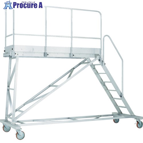 アルインコ 大型作業台 本体用フル手すりセット(天板高さ2000mm用) TRST20A 1S ■▼115-1043 ※個人宅様送り不可