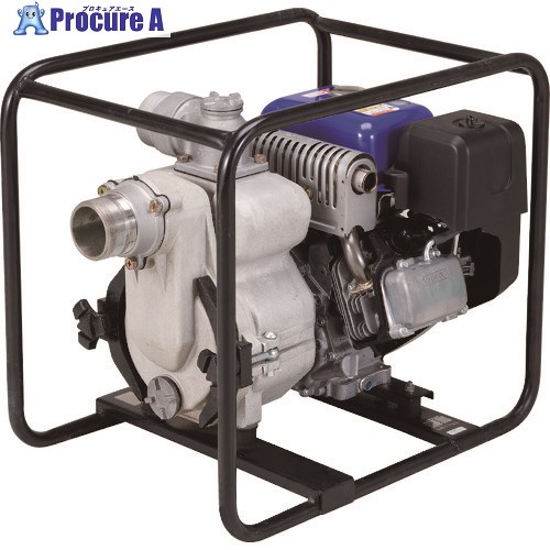 ツルミ 泥水水抜き用発動機揚水機 TED3-80A 1台 ■▼149-2622 【貨物輸送都度積もり書き】※車上乗り合い船